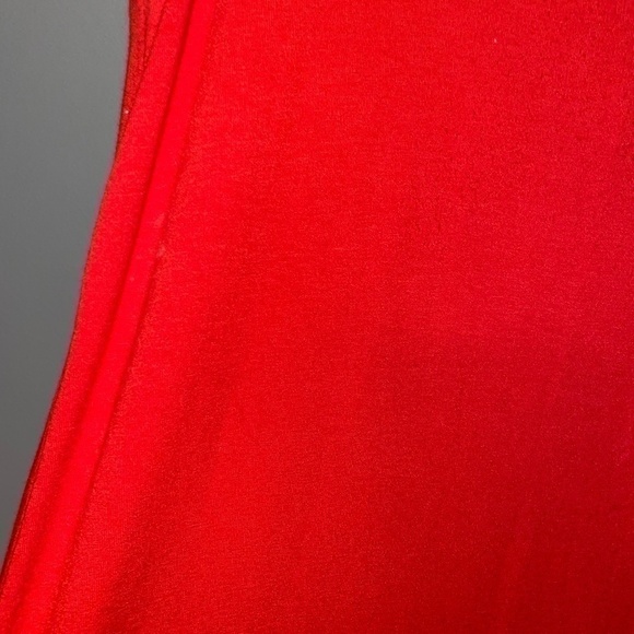 EUC Eileen Fisher Colorblock Cutout Dress Coral Orange & Pink Size Petite Small - Picture 7 of 7